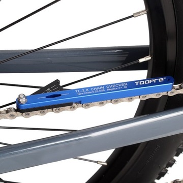 Miernik przymiar pomiar zużycia łańcucha rowerowego Toopre TP-2.8