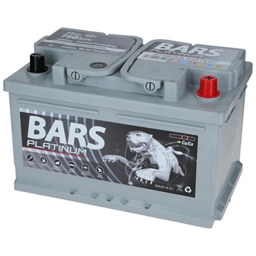 Akumulator BARS PLATINUM 12V 77Ah 750A (EN)