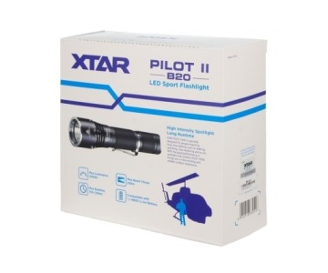 Фонарик XTAR B20 PILOT II 1100лм SET до 75 часов