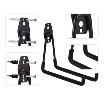 12 шт. ГАРАЖНЫЕ КРЮЧКИ, ЧЕРНЫЕ НАСТЕННЫЕ ДЕРЖАТЕЛИ ДЛЯ ВЕЛОСИПЕДОВ, КАБЕЛИ, ИНСТРУМЕНТЫ