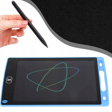 ГРАФИЧЕСКИЙ ПЛАНШЕТ ДЛЯ РИСОВАНИЯ С РУКОВОДСТВОМ, ЖК-ДОСКА, 8,5 ДЮЙМОВ, СИНИЙ