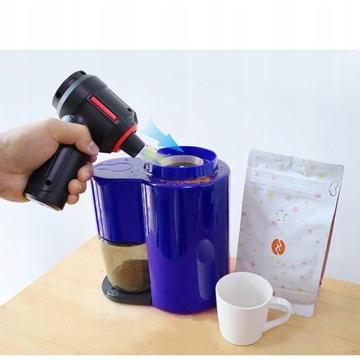 МОЩНЫЙ РУЧНОЙ БЕСПРОВОДНОЙ АВТОМОБИЛЬНЫЙ ПЫЛЕСОС 9000 ПА 120 Вт + 6 КОНЦОВ