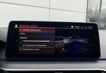BMW Seria 5 G30-G31 Touring Facelifting 2.0 520d 190KM 2022 BMW Seria 5 Skora Automat Hak Virtual Grzane fotele Led Navi Kamera, zdjęcie 30