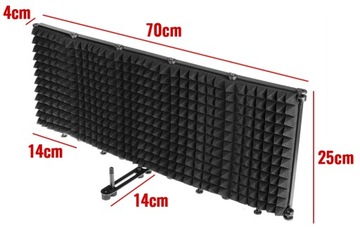 Акустическая кабина из АБС-пластика, студийный экран SOUND SHIELD