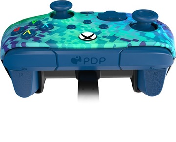 PDP XSX XO PC Pad przewodowy Rematch Glitch Green
