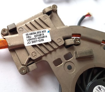 ВЕНТИЛЯТОР ОХЛАЖДЕНИЯ С ТЕПЛОВОЙ ТРУБКОЙ IBM LENOVO T61 T61p