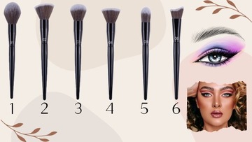 НАБОР КИСТЕЙ ДЛЯ МАКИЯЖА ИЗ 18 ПРОФЕССИОНАЛЬНЫХ ОТЛИЧНЫХ КАЧЕСТВ ДЛЯ ВАШЕЙ ЖЕНЫ В ПОДАРОК