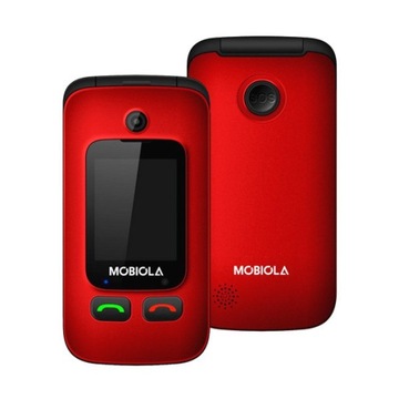 TELEFON DLA SENIORA Z KLAPKĄ KOMÓRKOWY STACJONARNY DLA OSOBY STARSZEJ SOS