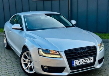Audi A5 8T Coupe 2.7 TDI 190KM 2008 Audi A5 Coupe XenonLedPiekny WygladZadbanyZamiana 2.7 Diesel 190KM