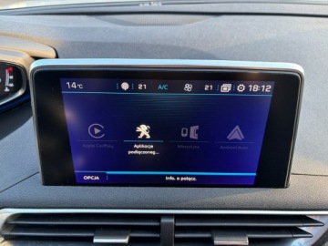 Peugeot 5008 II Crossover 1.2 PureTech 130KM 2017 Peugeot 5008 7-osobowy Półskóry Panorama dach, zdjęcie 27