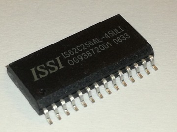 IS62C256AL-45ULI pamięć SRAM równoległy 256kb 32kx8bit 5V 45ns SOP28 ISSI