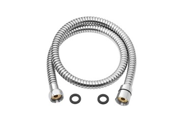 INVENA WĄŻ PRYSZNICOWY 80CM CHROM