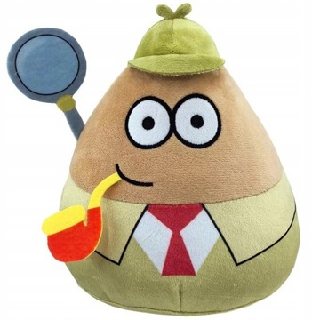 MASKOTKA MÓJ ZWIERZĘ ALIEN POU PLUSZOWA ZABAWKA 18 cm PLUSZAK DETEKTYW