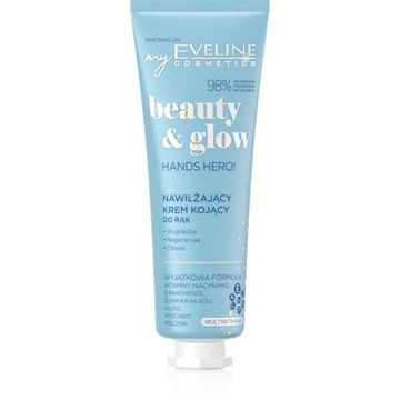 Eveline BEAUTY GLOW krem do rąk regenerujący 50ml