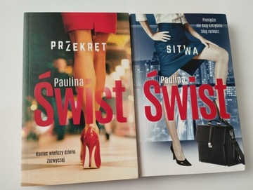 Zestaw PAULINA ŚWIST Paka x2 Przekręt Sitwa kryminał sensacja thriller lite
