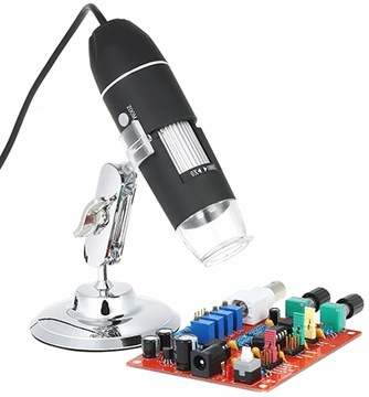 USB-ЦИФРОВОЙ МИКРОСКОП ZOOM 8 LED 1600 2MP