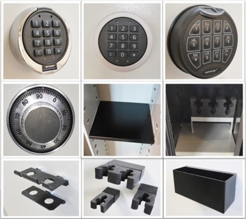 Оружейный шкаф S1 Сейф на 11 предметов 15901P PRAKTIKER STALPOL