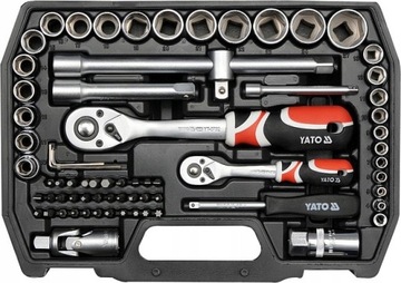 НАБОР торцевых ключей YATO YT-38782, 72 шт. 6-22 мм.