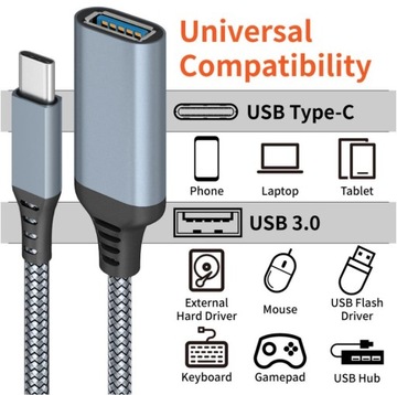 2 шт. USB 3.0 USB-адаптер Type-C Адаптер USB-C OTG