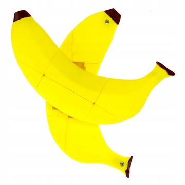 ZABAWNA KOSTKA RUBIKA W KSZTAŁCIE BANANA ZABAWKA DLA DZIECI MEGA CREATIVE