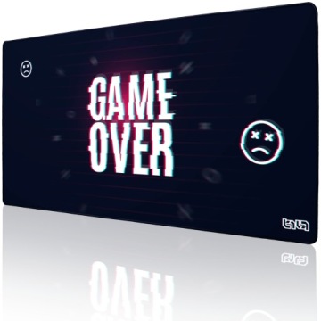 Herní Podložka Game Over 100x50 Tilt Voděodolná XXL Dárek