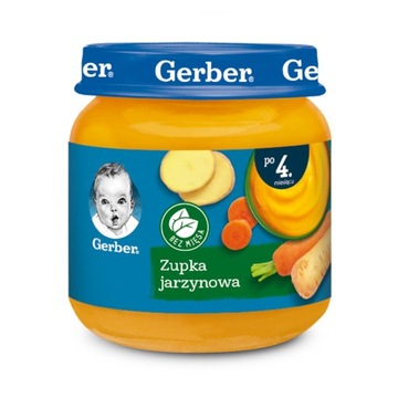 GERBER ZUPKA JARZYNOWA 125G