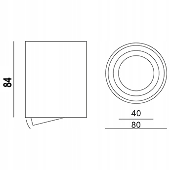 3x Накладной светильник HALOGEN SPOT TUBE +LED GU10