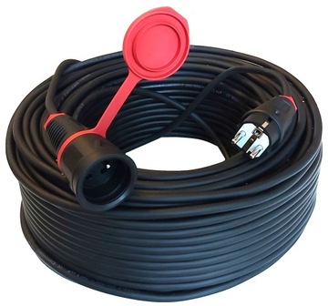 Przedłużacz kabel 30m 230V OW 3x2,5 16A przewód budowlany