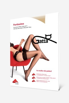 Gatta Fortissima Чулки золотистого цвета, размеры 1-2.