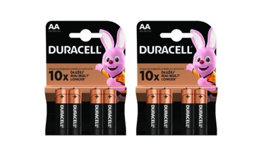8x Bateria alkaliczna DURACELL C&B AA R6 1,5V
