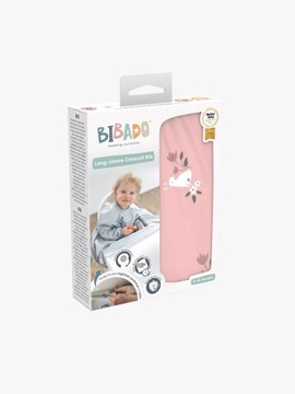 BiBADO Водонепроницаемый нагрудник с длинными рукавами BLW Curious Cottontails