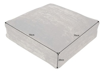 Напольный пуф Modern Art 70см, коричневый 40241