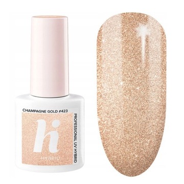 HI HYBRID LAKIER HYBRYDOWY 423 CHAMPAGNE GOLD 5ml
