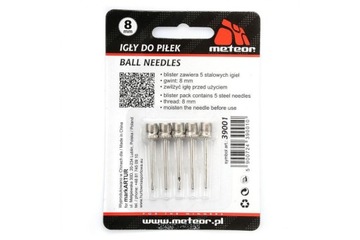 ИГЛЫ ШАРОВЫЕ 8 ММ НАБОР ИЗ 5 ШТ. /МЕТЕОР