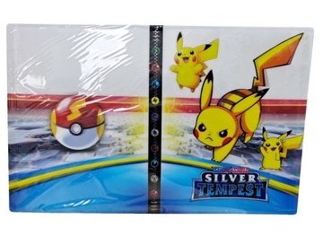 3D-альбом на 432 коллекционных карточек POKOEMON + золотой футляр на 10 карточек