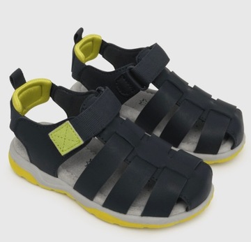 Sandały Chłopięce Mothercare Czarne r . 21,5