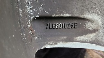 4× DISK HLINÍK VOLKSWAGEN OE 7.5" X 17" 5X120 ET 55