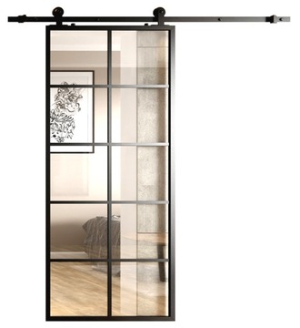 Drzwi Szklane Przesuwne System Loft 65 Float 10