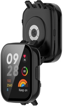 Защитный корпус + 2IN1 Заполненное стекло для Xiaomi Redmi Watch 3 | 6 цветов