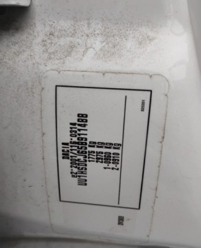 Dacia Duster I SUV Facelifting 1.5 dCi (Euro 6) 90KM 2017 Dacia Duster 2017r, SALON, 1.5DCI. Przetarty prawy bok. Poobijany. Jezdzi., zdjęcie 24