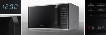 Микроволновая печь Samsung MS23K3513AS 23 л, 800 Вт