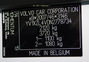 Volvo XC40 Crossover Facelifting 1.5 T2 129KM 2022 Volvo XC 40 z Gwarancja Bezwypadkowy 100 1.5 Benzyna 129KM, zdjęcie 23