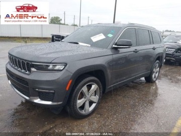 Jeep 2022 Jeep Grand Cherokee 2022r, Limited 3.6L, 4x4 3.6 Benzyna 293KM