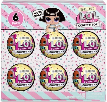L.O.L. SURPRISE LOL Confetti KULA 6-PAK PHARAOH