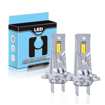 ŻARÓWKI LED H7 RETROFITY 1 do 1 5500K SUPER WHITE