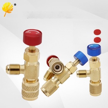 ADAPTER DO KLIMATYZACJI Z ZAWOREM NA ŁADOWANIE CHŁODZIWA