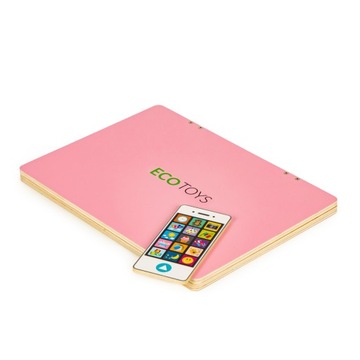 TABLICA EDUKACYJNA MAGNETYCZNA LAPTOP LITERY CYFRY