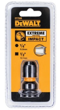 АДАПТЕР DEWALT АДАПТЕР 1/2 на 1/4 дюйма DT7508