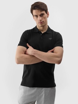 Koszulka Polo Męska 4F T-shirt Bawełniany Polówka Limitowana SS24