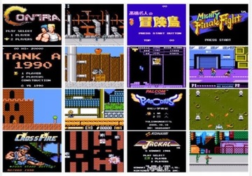 КОНСОЛЬ РЕТРО PEGASUS MARIO CONTRA 2 ПОДСТАВКИ ДЛЯ РУКОВОДСТВА